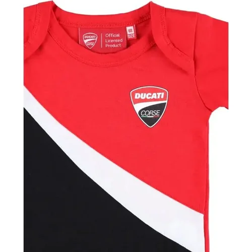Detské pyžamo, (biela, červená, veľkosť 92/12+ mesiacov) /Ducati/ - obr. 1