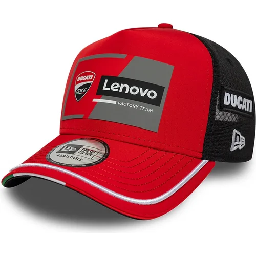 Čierna Ducati 199843449227 šiltovka NEW ERA Lenovo, červená)