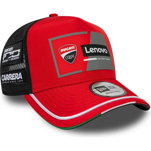 Čierna šiltovka NEW ERA Lenovo, červená) /Ducati/ - obr. 3