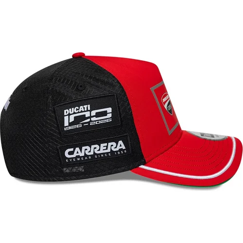Čierna šiltovka NEW ERA Lenovo, červená) /Ducati/ - obr. 5