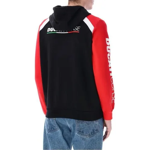 Mikina CORSE 9999218844616 (červená, veľkosť M) /Ducati/ - obr. 2