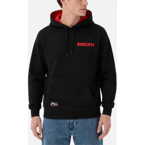 Mikina edícia 100 rokov výročia značky Ducati 9999231577119 (čierna, červená, veľkosť M)