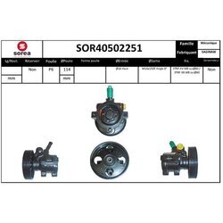 Hydraulické čerpadlo pre riadenie EAI SOR40502251