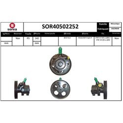 Hydraulické čerpadlo pre riadenie EAI SOR40502252
