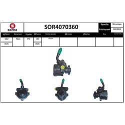Hydraulické čerpadlo pre riadenie EAI SOR4070360
