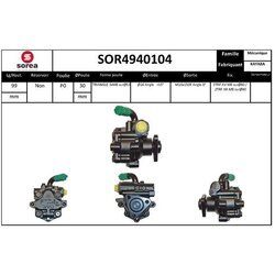 Hydraulické čerpadlo pre riadenie EAI SOR4940104