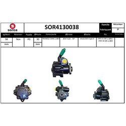 Hydraulické čerpadlo pre riadenie EAI SOR4130038