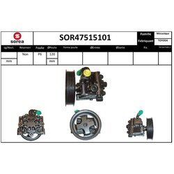 Hydraulické čerpadlo pre riadenie EAI SOR47515101