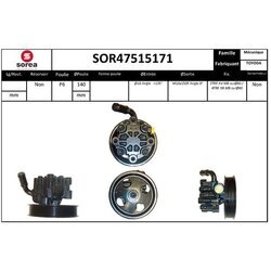 Hydraulické čerpadlo pre riadenie EAI SOR47515171