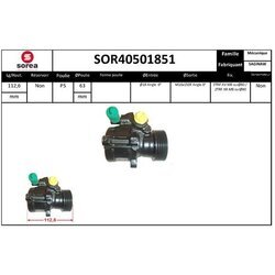 Hydraulické čerpadlo pre riadenie EAI SOR40501851