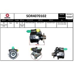 Hydraulické čerpadlo pre riadenie EAI SOR4070102