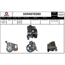 Hydraulické čerpadlo pre riadenie EAI SOR4070280