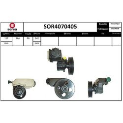 Hydraulické čerpadlo pre riadenie EAI SOR4070405