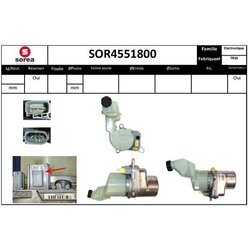 Hydraulické čerpadlo pre riadenie EAI SOR4551800