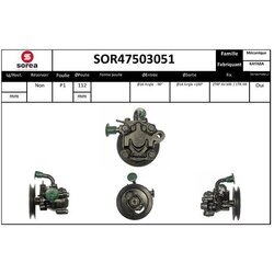 Hydraulické čerpadlo pre riadenie EAI SOR47503051