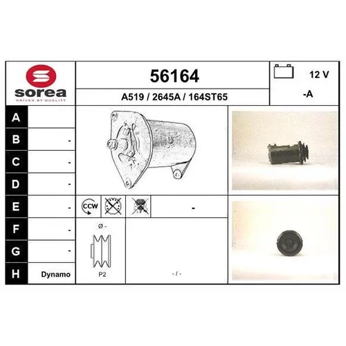 Alternátor 56164 /EAI/