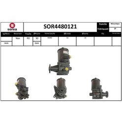 Hydraulické čerpadlo pre riadenie EAI SOR4480121