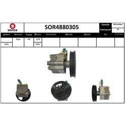 Hydraulické čerpadlo pre riadenie EAI SOR4880305