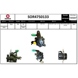 Hydraulické čerpadlo pre riadenie EAI SOR4750133
