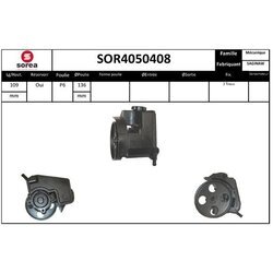 Hydraulické čerpadlo pre riadenie EAI SOR4050408