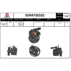 Hydraulické čerpadlo pre riadenie EAI SOR4750102