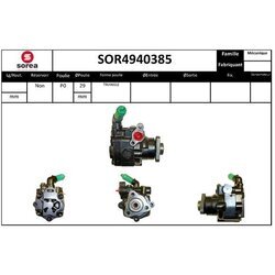 Hydraulické čerpadlo pre riadenie EAI SOR4940385