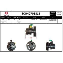 Hydraulické čerpadlo pre riadenie EAI SOR40703811
