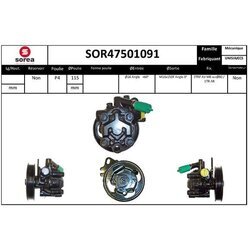 Hydraulické čerpadlo pre riadenie EAI SOR47501091