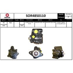 Hydraulické čerpadlo pre riadenie EAI SOR4850110