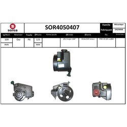 Hydraulické čerpadlo pre riadenie EAI SOR4050407