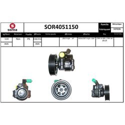 Hydraulické čerpadlo pre riadenie EAI SOR4051150