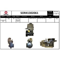 Hydraulické čerpadlo pre riadenie EAI SOR41302061