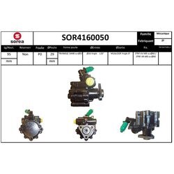 Hydraulické čerpadlo pre riadenie EAI SOR4160050