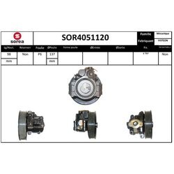 Hydraulické čerpadlo pre riadenie EAI SOR4051120