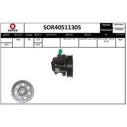 Hydraulické čerpadlo pre riadenie EAI SOR40511305