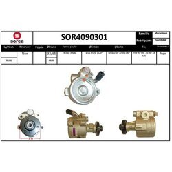 Hydraulické čerpadlo pre riadenie EAI SOR4090301