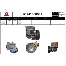 Hydraulické čerpadlo pre riadenie EAI SOR41300981