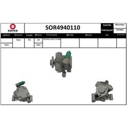 Hydraulické čerpadlo pre riadenie EAI SOR4940110