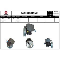 Hydraulické čerpadlo pre riadenie EAI SOR4050450
