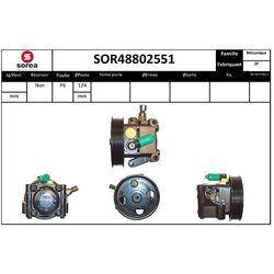 Hydraulické čerpadlo pre riadenie EAI SOR48802551
