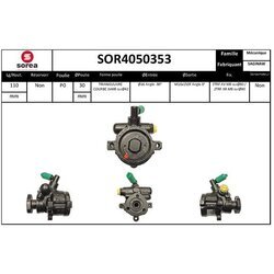 Hydraulické čerpadlo pre riadenie EAI SOR4050353