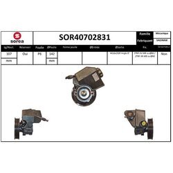 Hydraulické čerpadlo pre riadenie EAI SOR40702831