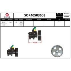 Hydraulické čerpadlo pre riadenie EAI SOR40503603