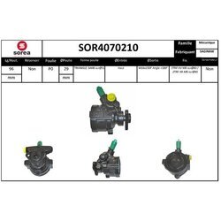 Hydraulické čerpadlo pre riadenie EAI SOR4070210
