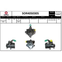 Hydraulické čerpadlo pre riadenie EAI SOR4050305