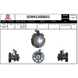 Hydraulické čerpadlo pre riadenie EAI SOR41300831