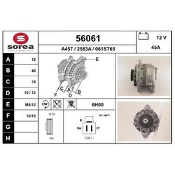 Alternátor EAI 56061