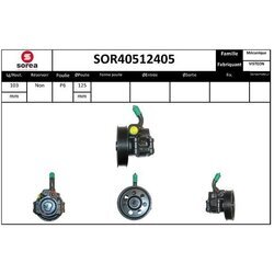Hydraulické čerpadlo pre riadenie EAI SOR40512405