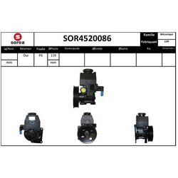 Hydraulické čerpadlo pre riadenie EAI SOR4520086