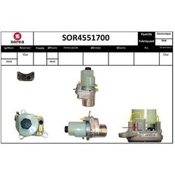 Hydraulické čerpadlo pre riadenie EAI SOR4551700